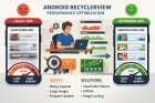 RecyclerView Optimization Techniques – Fix Lag & Boost Android App Performance (Kotlin & Java)